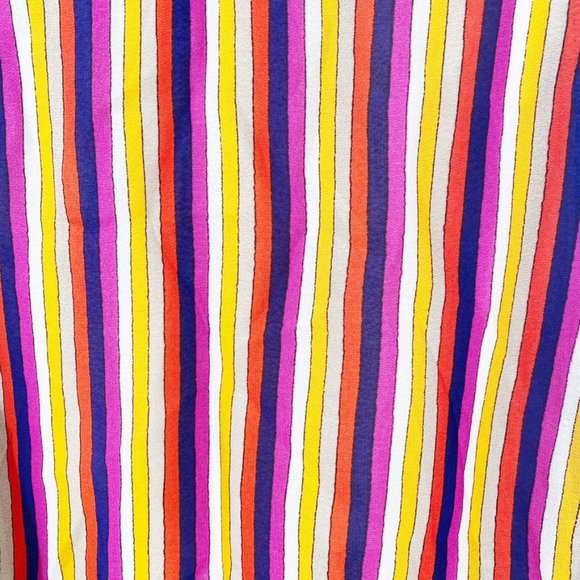 Trina Turk Women's Striped La Paz Blouse NWT - Picture 11 of 11